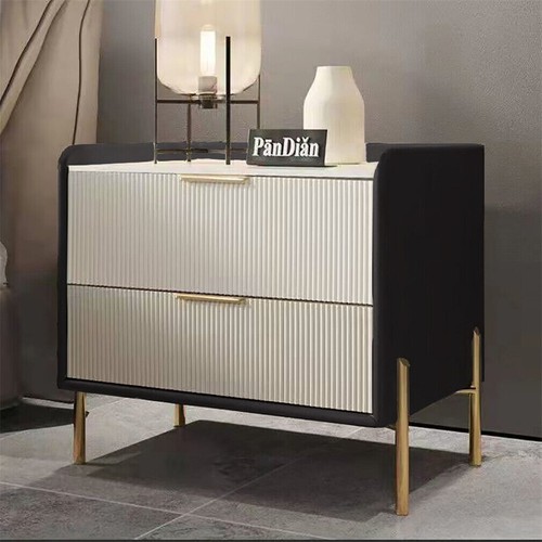 Wooden bedside table drawers - wooden,