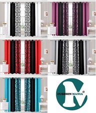 eyelet Ringtop curtains Damask