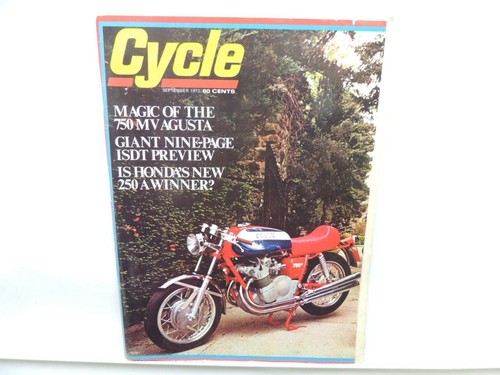 Sept 1973 cycle - cycle, magazine