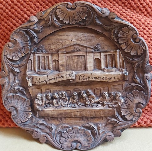 Vintage hand carved scene - vintage, the