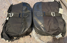Genuine Royal Enfield Black Soft Panniers Interceptor 650 & GT 650