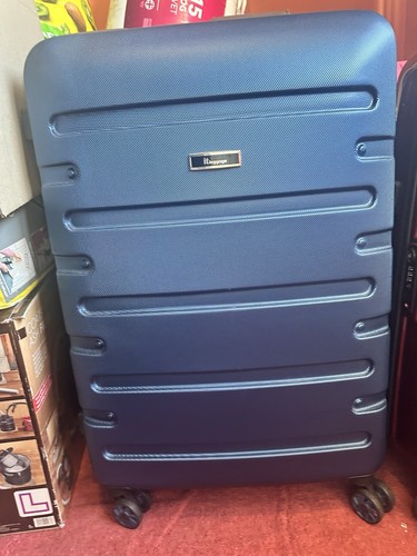 Blue medium expander suitcase - expander,