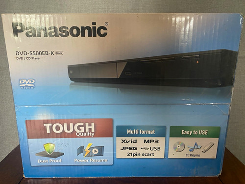 Panasonic dvd s500eb - panasonic, dvd-s500eb-k