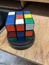 Vintage (1980) Rubik's Cube Puzzle with Case and Instructions ~ Ideal Toy Corp.