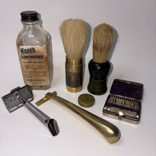 Lot mens vintage shaving - lot,