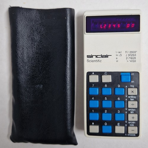 Sinclair scientific calculator - sinclair,