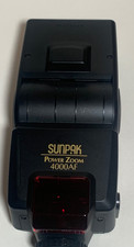 Sunpak Power Zoom 4000AF FLASH for CANON cameras tested and working