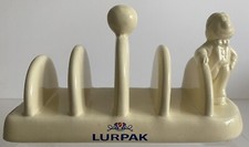 Vintage Lurpak Toast Rack Collectable Cream Ceramic  