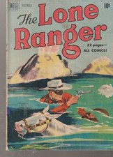 DELL COMICS THE LONE RANGER