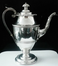 Antique Sterling Silver Coffee Pot, London 1788, John Robins