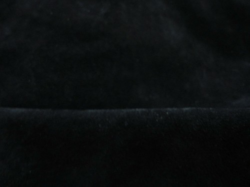 Jet black pigskin suede - jet,