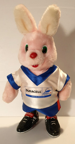 Duracell football bunny france - football,