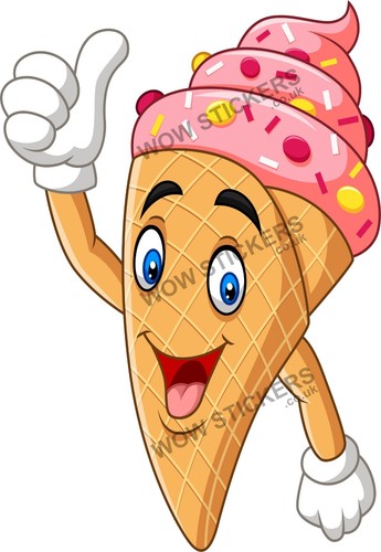 Ice cream mascot - mascot, whippy