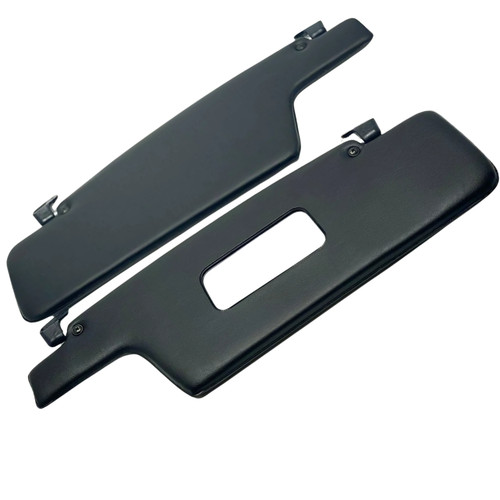 Sun visors set with bracket - with,