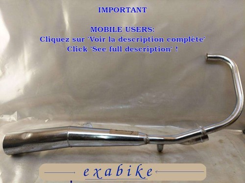 Right exhaust for kawasaki - right, z