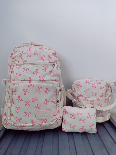 Ladies backpack and purse - and, set