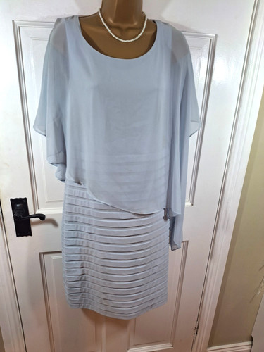 Frank lyman silver grey cape - silver,