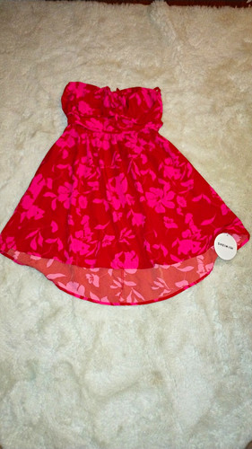 Shein vcay red pink floral - vcay,