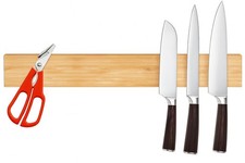 Bamboo Magnetic Knife Holder