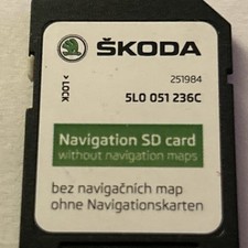 SD Memory Card Navigation System Skoda Octavia 13-21 5L0051236C