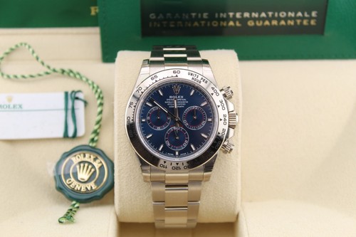 Rolex daytona blue dial 40mm - daytona,