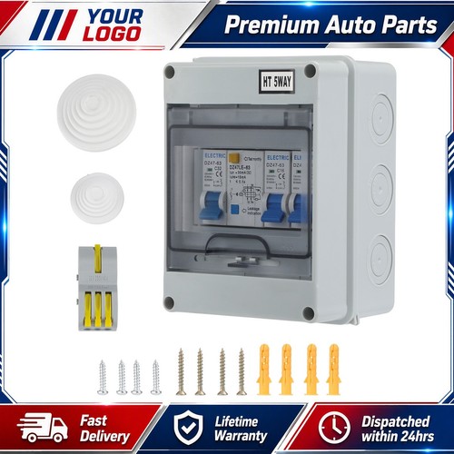 Mains fuse box for motorhome - box,