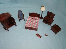 Sylvanian Families Bedroom Furniture Bundle with Accessories