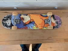 Vintage 90s Anime United skates Skateboard.