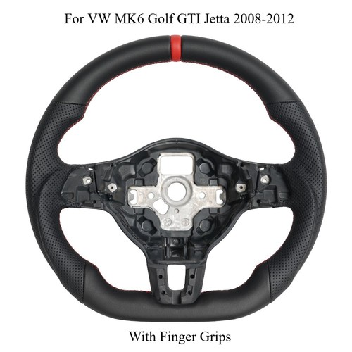 Full leather steering wheel - leather,
