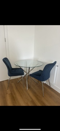 Dining table and chair - and,