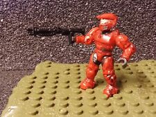 HALO MEGA BLOKS UNSC RED ARMOR SPARTAN MARK FIGURE. B2