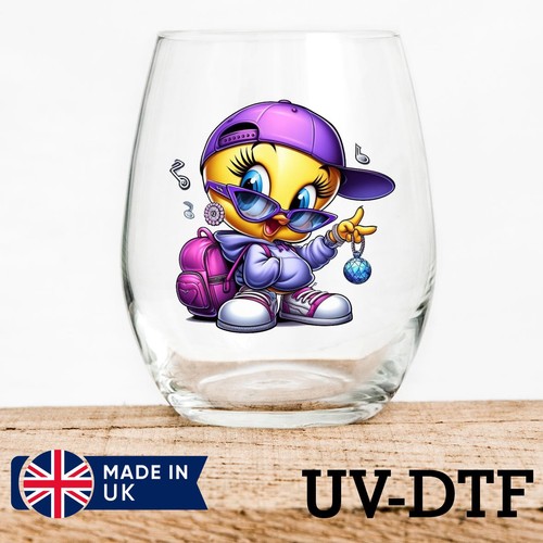 Tweety bird 8pcs - bird, dtf