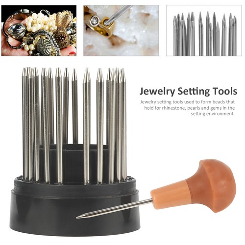 Jewelry setting tools set for - setting,