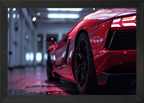 Lamborghini aventador framed - lamborghini,