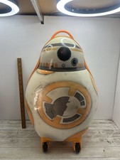Official Disney Star Wars BB-8 Hard Pull Along Suitcase With Telescopic Handle