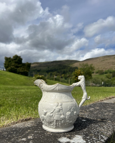 Commemorative porcelain jug