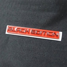 1x Glossy Red BLACK EDITION