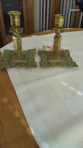 Antique pair ornate - antique,