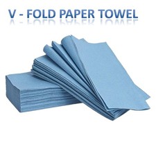 3600 Blue Paper Hand Towels V