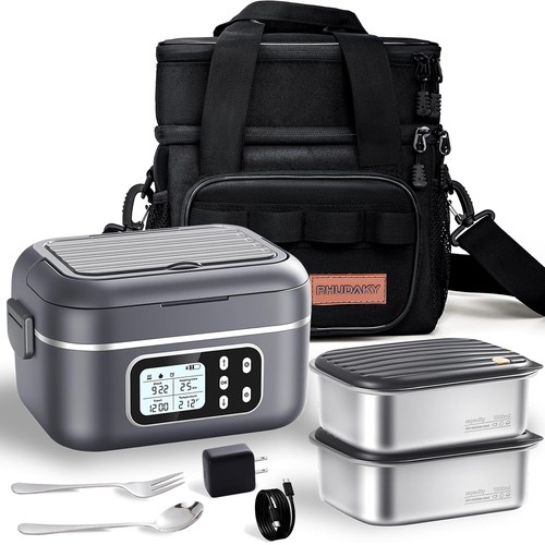 Battery powered hot lunch box - powered,