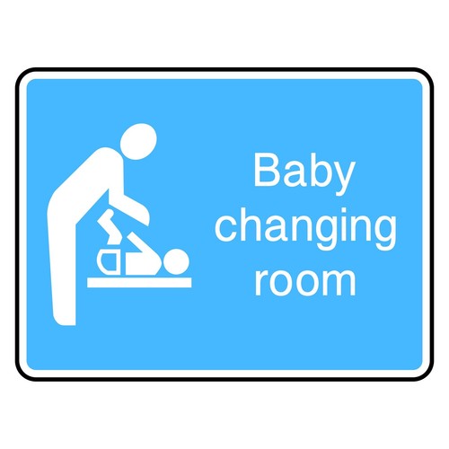 Baby changing room - sign, or