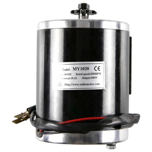 36v 500w brush motor my1020 - 36v,