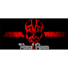 Star Wars Personalised Bedroom Door Sign  - Any Text/Name (7)