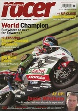Motorcycle racer magazine - magazine, •