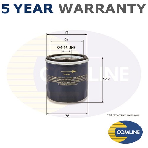 Comline oil filter - comline,