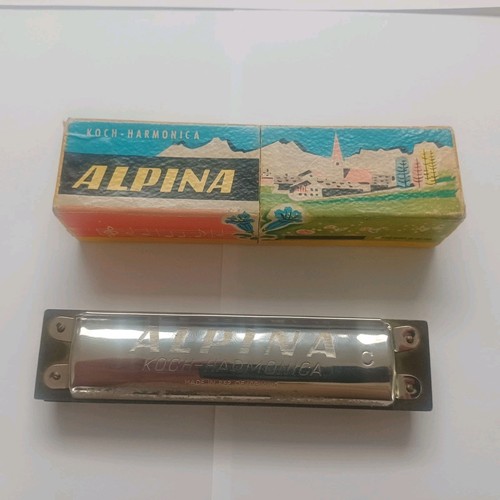 Vintage koch alpina harmonica - vintage,