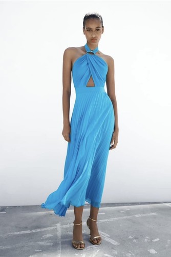 Zara woman pleated - woman,