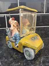 Guillermo Forchino Comic Art Golf Cart Money Box