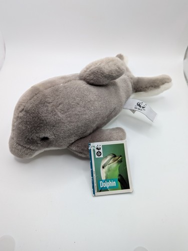 Wwf dolphin plush - dolphin, soft