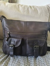 Fat Face Brown Leather